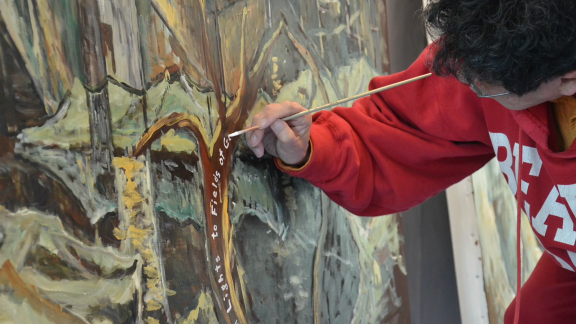 Curators in Panic – A still from the docursion (#5)
