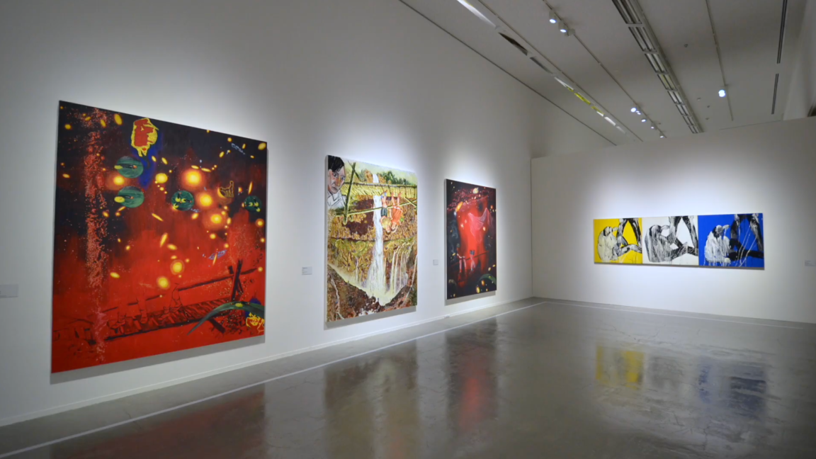 Yokoo Tadanori Collection Gallery 2021 – A still from the docursion (#3)