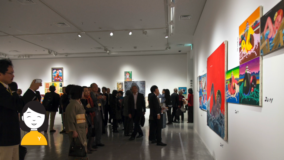 Yokoo Tadanori Collection Gallery 2021 – A still from the docursion (#4)
